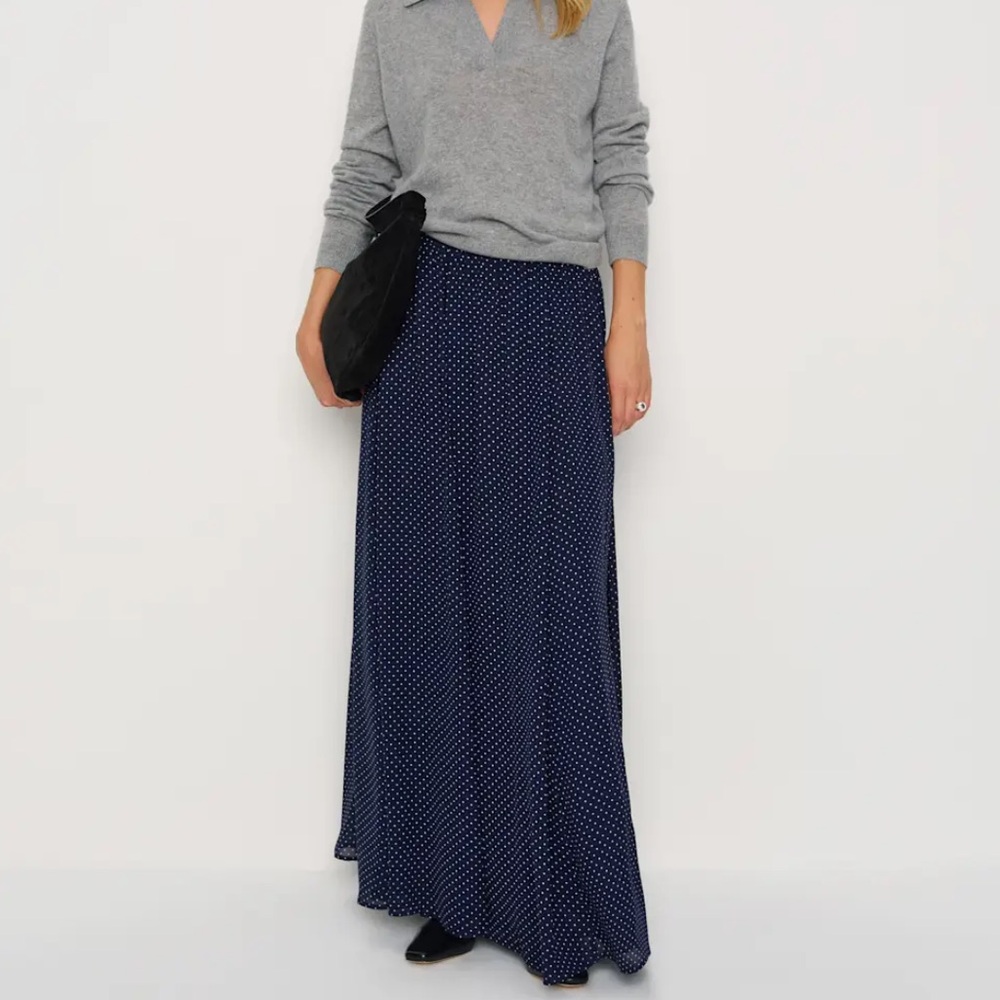 Reformation Gemma Skirt Blue - Size 8 NWT